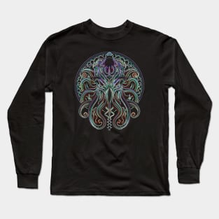 The Great Old One, Cthulhu - Neon #1 Long Sleeve T-Shirt